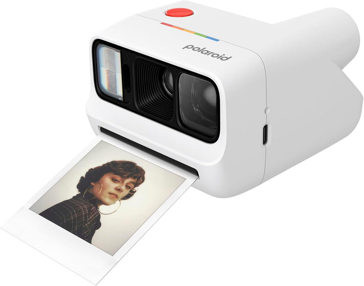 Polaroid Go Generation 3 – Mini Instant Film Kamera – weiss (9191) – nur kompatibel mit Go Film, Wei
