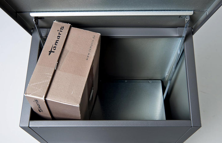 Allux 600 AN Ruko Schloss F54607 Briefkasten gross XXL 1050 x 380 x 230 mm Anthrazit