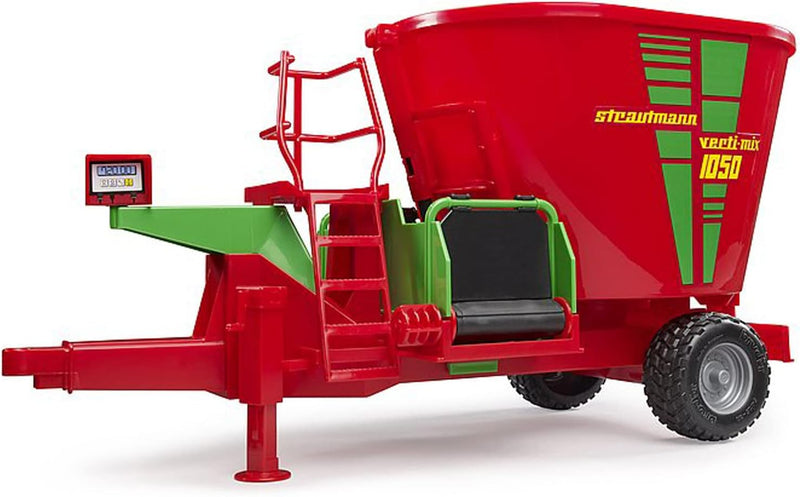 bruder 02127 - Strautmann Verti-Mix 1050 Futtermischwagen - 1:16 Mischwagen Bauernhof Pferdehof Land