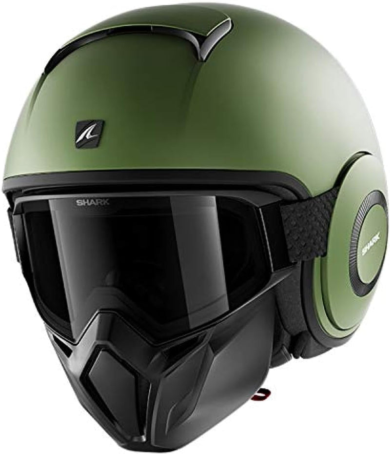 Shark Herren Nc Motorrad Helm, Weiss, M (57/58)