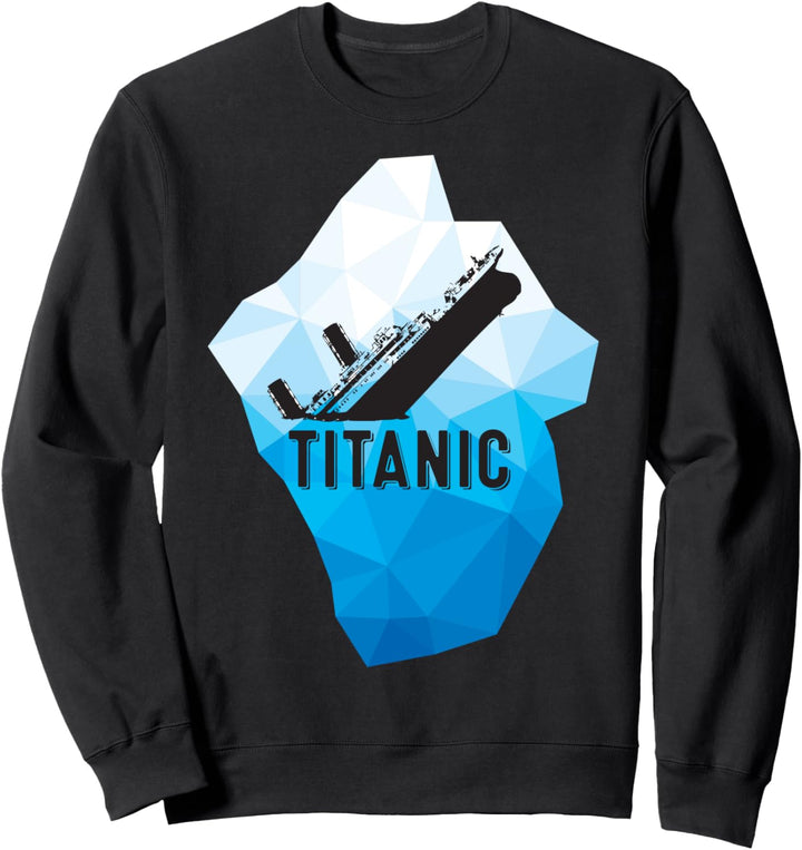 RMS Titanic Ship T-Shirt Geschenkidee Altes Design Titanic Sweatshirt