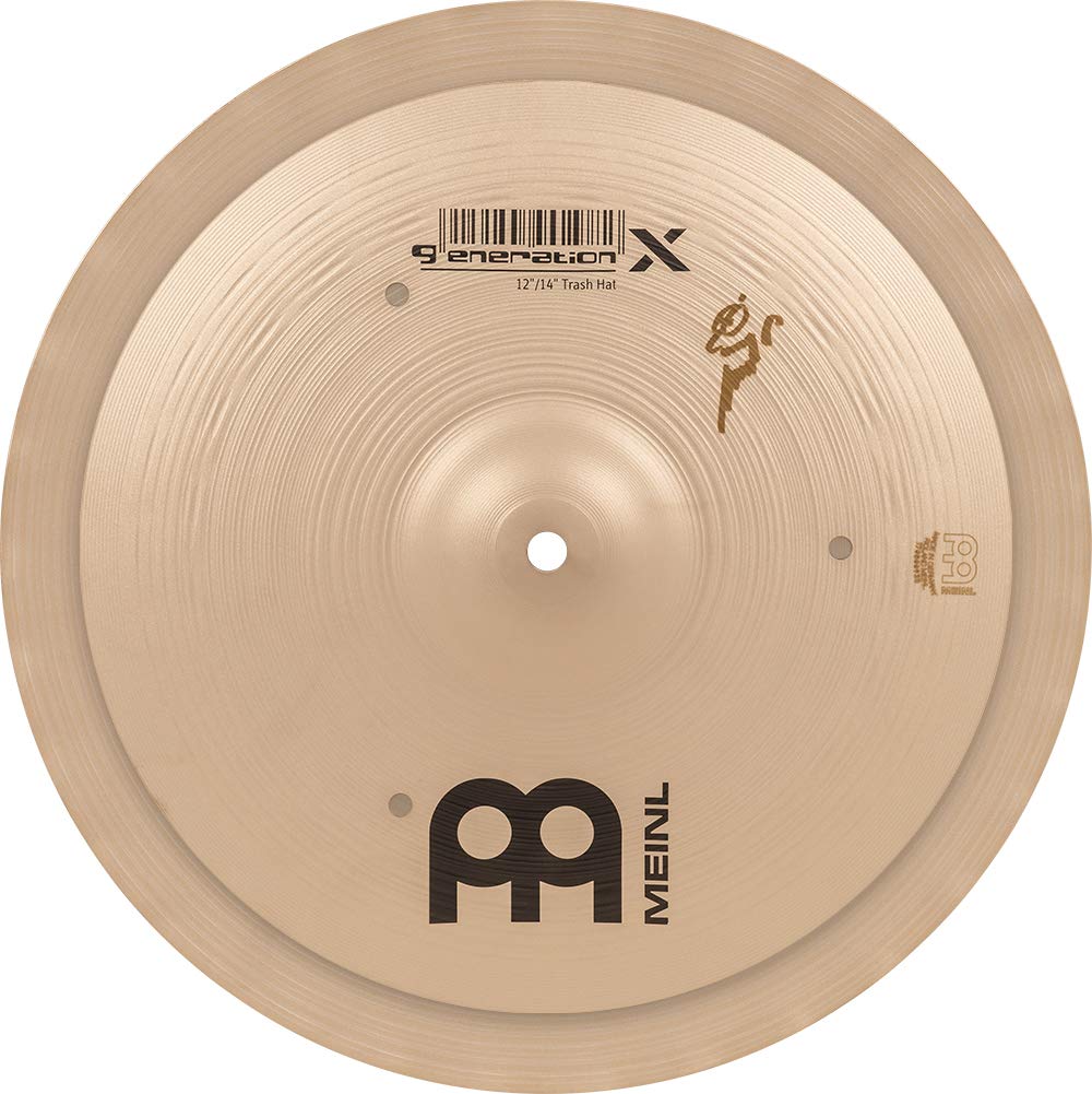 Meinl Cymbals GX-12/14TH Generation X Serie Trash Hat Beckenset Benny Greb Signature 30,5 cm (12 Zol