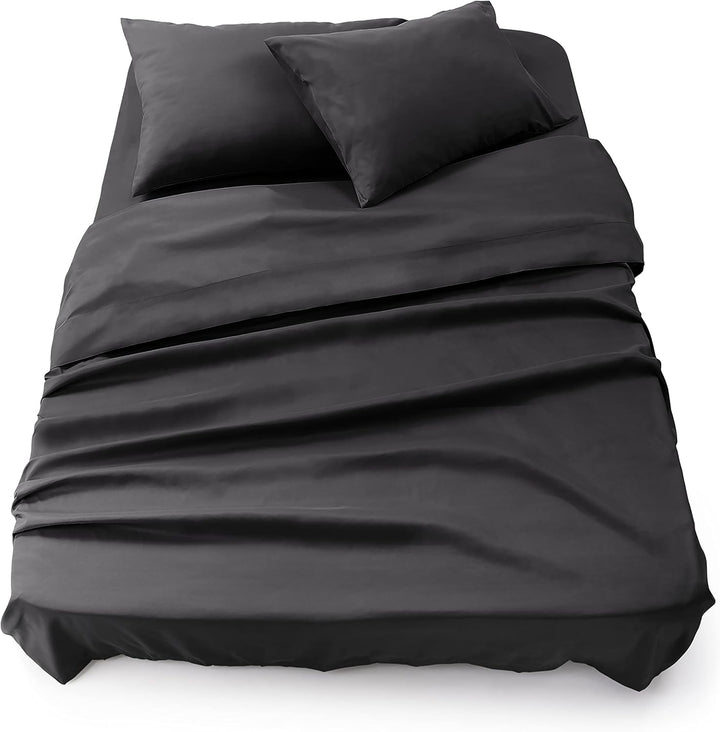 Blumtal® Bettlaken Set 3-teilig - OEKO-TEX zertifiziertes 3er Set - Spannbettlaken 160x200x30cm + Be