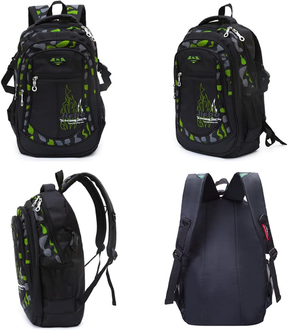 Jungen Schultasche Rucksack Teenager Schulrucksack Jugendliche Schule Daypacks Kinder Gross Schulran