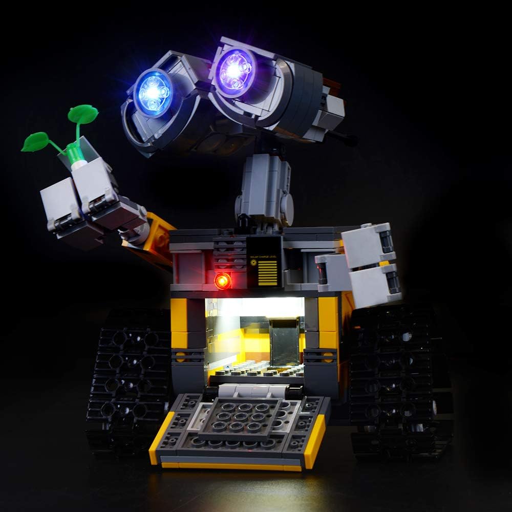 BRIKSMAX Led Beleuchtungsset für Lego Ideas Wall E, Kompatibel Mit Lego 21303 Bausteinen Modell - Oh