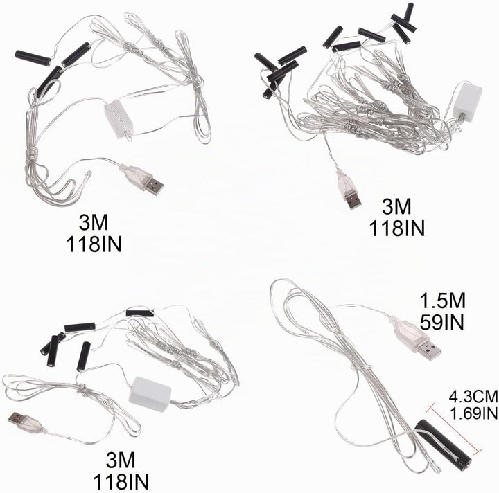 AAA Battery Eliminators Netzteil-Adapter für -Leuchten, elektrischer Uhrenventilator, Kameras, Ersat