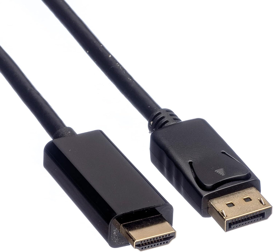 ROLINE DisplayPort Kabel DP - UHDTV, ST/ST, schwarz, 1 m, 1 m