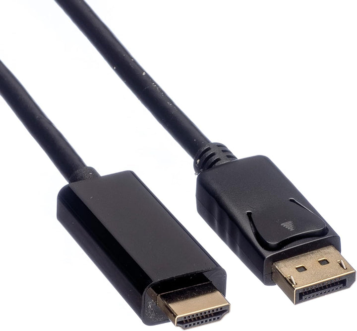 ROLINE DisplayPort Kabel DP - UHDTV, ST/ST, schwarz, 1 m, 1 m