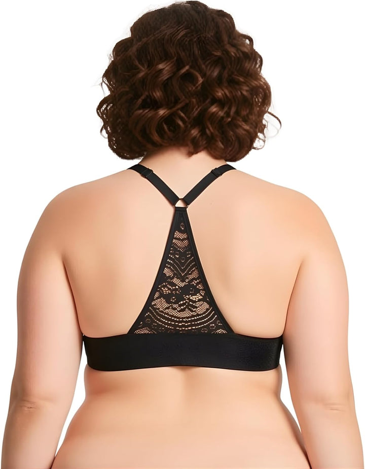 Curve Muse Damen Hochdrücken Fügen Sie 1 und eine halbe Tasse hinzu Bügel Halfter vorne schliessen B