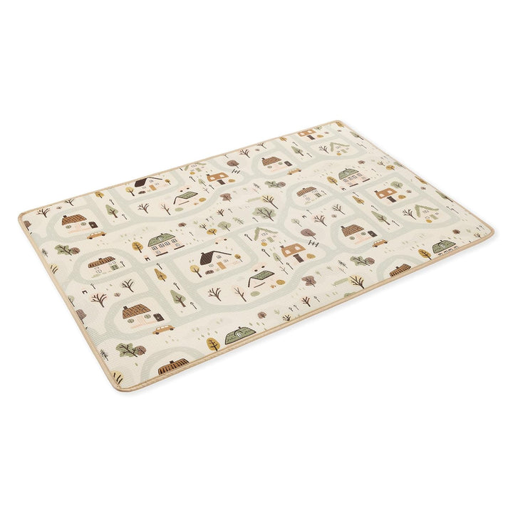 Mamabrum Beidseitige Spielmatte 180x120 cm für Babys und Kleinkinder, Weiche XPE Unterlage zum Krabb