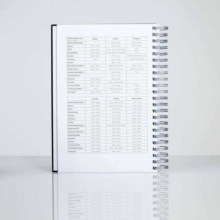 edition cumulus 2026 Der GROSSE Dicke – DIN A4 Kalender - MOOSGRÜN (dunkelgrün) – MADE IN GERMANY -