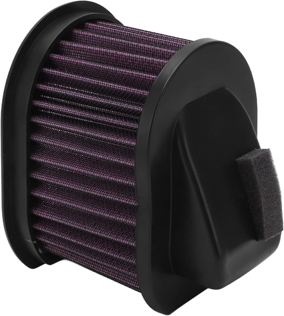Luftfilterelement, Motorrad-Luftfilter mit Hohem Durchfluss, Waschbar, Wiederverwendbar, Verschlei?f