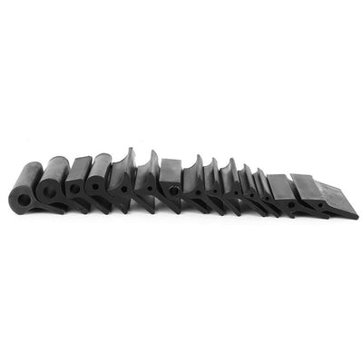 14PCS Contour-Schleifpads Dura-Block-Schleifblöcke Profil-Schleifblöcke, Schleifblock-Gummi-Schleifp