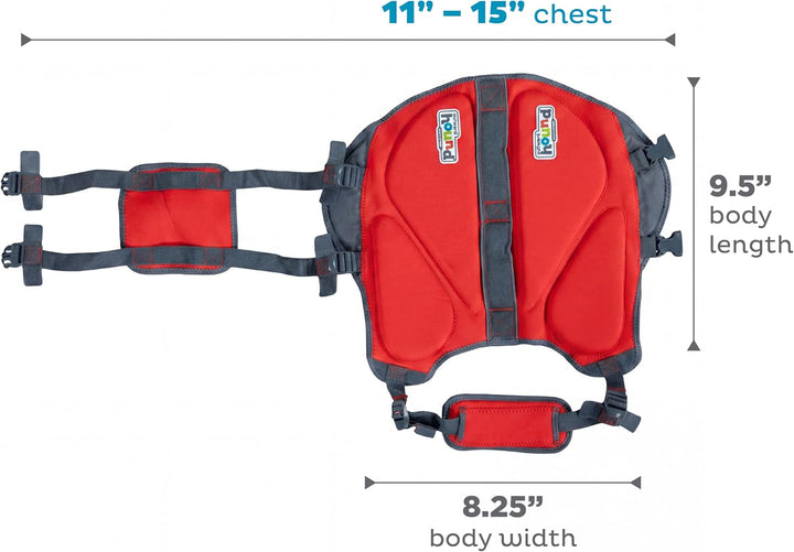Outward Hound Dawson Swim Schwimmweste für Hunde, Grösse XS, Rot rot X-Small, rot X-Small