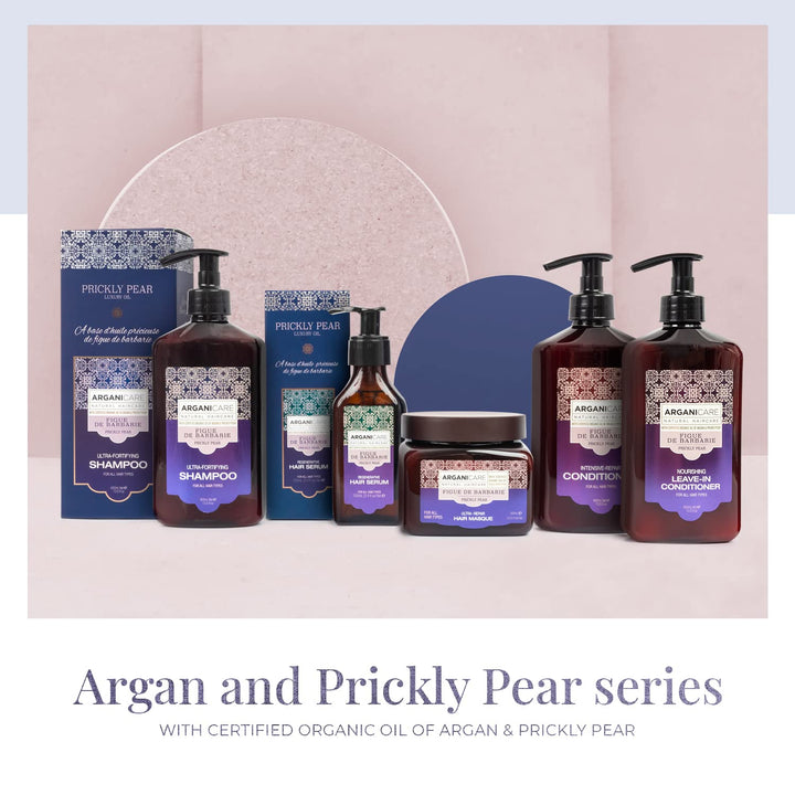 Arganicare - Duo Magnificience mit Öl der Barbarie Feige – Shampoo 400 ml + Conditioner 400 ml