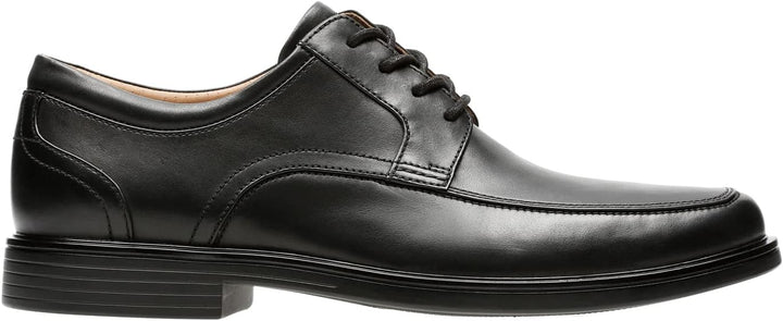 Clarks Herren Un Aldric Park Derbys 39.5 EU Black Leather, 39.5 EU Black Leather