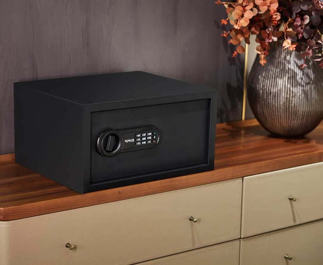 RPNB Luxus Safe und Schliessfach, Geldkoffer, Zifferntastatur sicher, perfekt für Hause Büro Hotel B