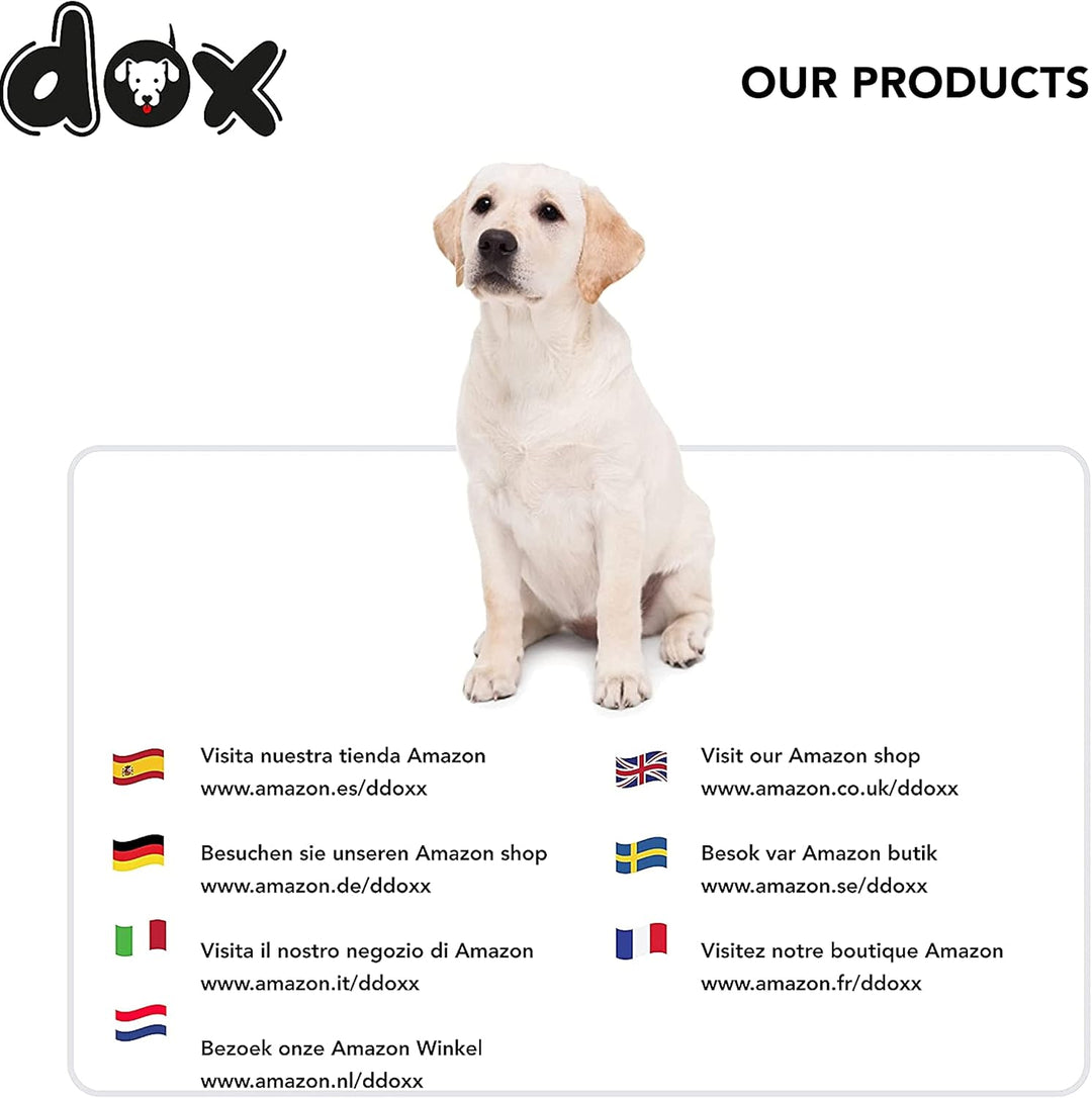 DDOXX Air Mesh Step-In Hundegeschirr - Verstellbare Brust Welpengeschirr für alle Grössen - M (Grün)
