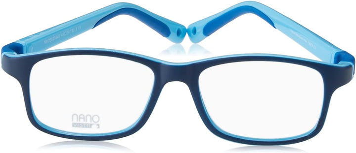 NANOVISTA Unisex Kinder Sonnenbrille 48 Bicolor Marino Mate/Azul, 48 Bicolor Marino Mate/Azul
