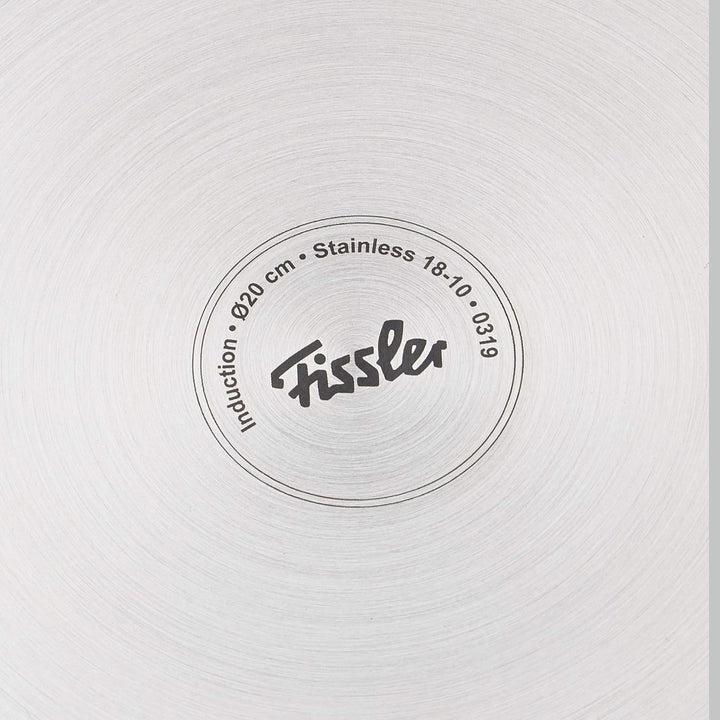 Fissler Copenhagen/Edelstahl-Topfset, 4-teilig, Kochtopf-Set, Töpfe mit Glas-Deckel, 3 Kochtöpfe, 1
