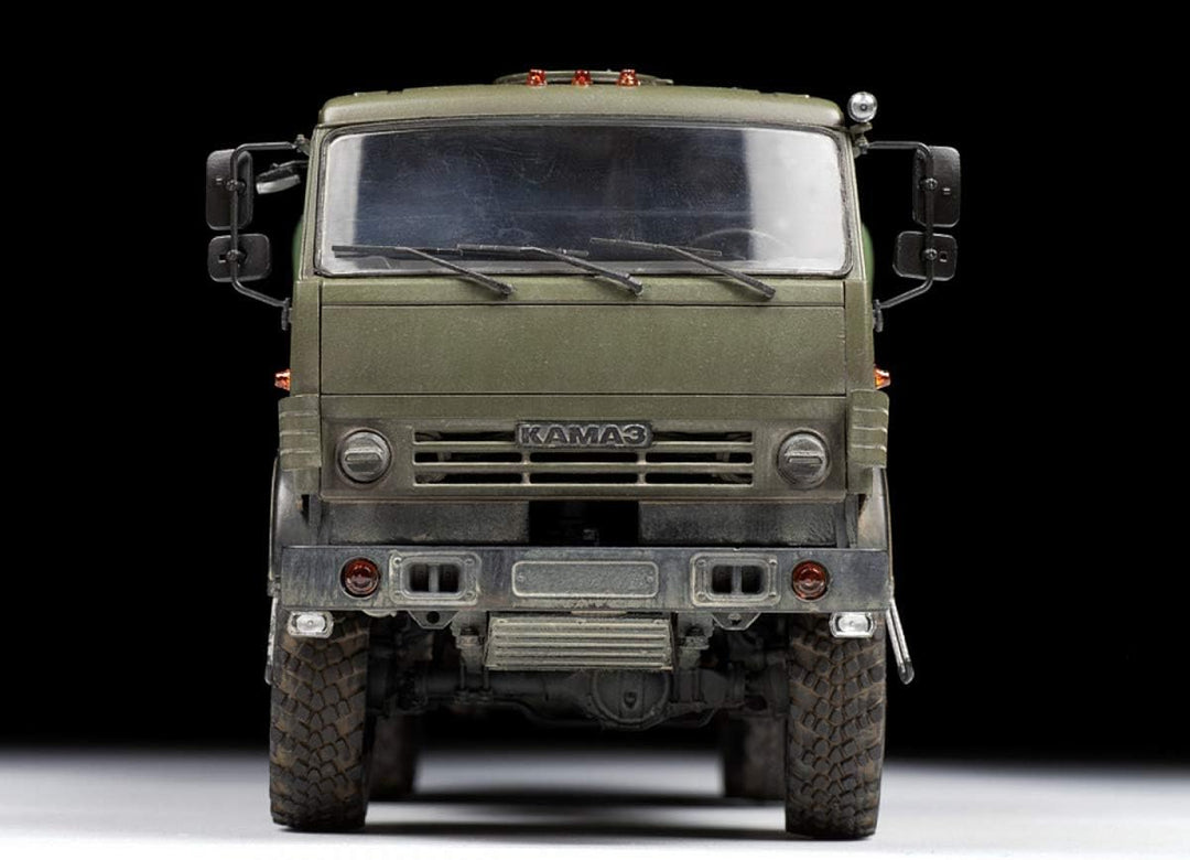 Zvezda 3697 Kamaz Plastikmodellbau 500783697-1:35 5350 Mustang-Plastikbausatz-Modellbausatz-Zusammen