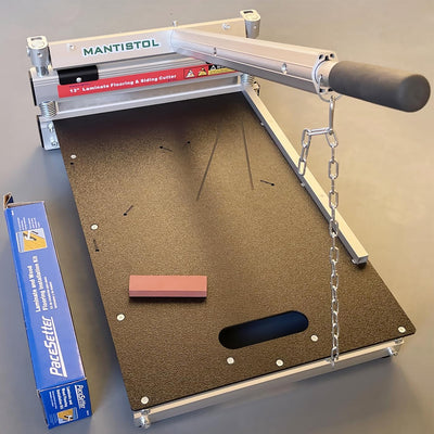 MantisTol 330mm Laminatschneider MC-330,Perfekt für Parkettarten,Laminat, Edelhölzer, Vinylpaneele,