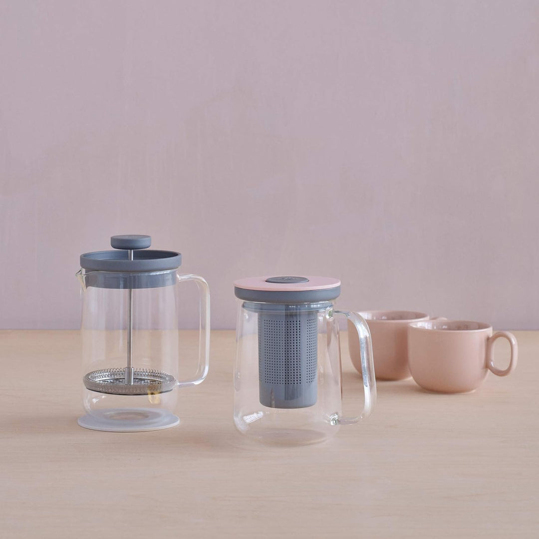 Stelton Brew-IT French Press, 0.8 l. - Grey/Light Grey