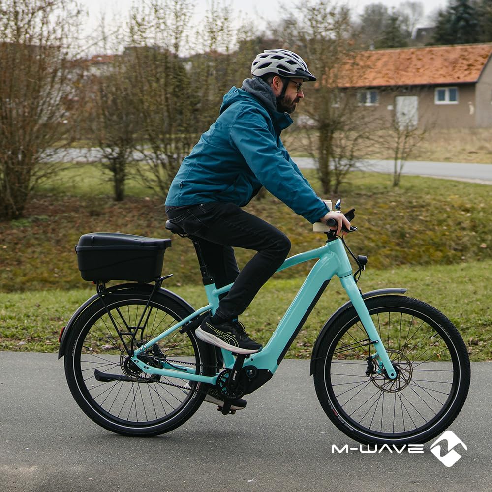M-Wave Fahrradkoffer Topcase 42 x 31 x 22 cm, 15 Liter, 42 x 31 x 22 cm, 15 Liter