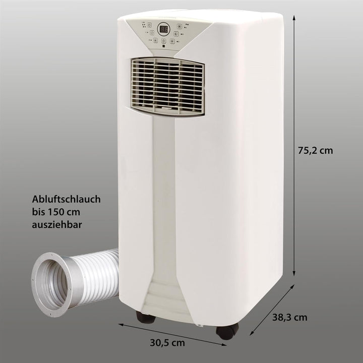 Syntrox 9000 BTU Mobiles Klimagerät Fresco | Mobile Klimaanlage | Luftentfeuchter, mit Fernbedienung