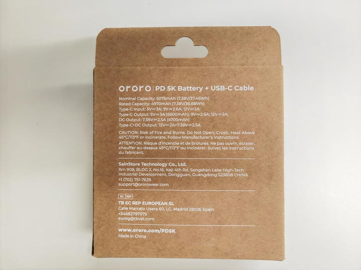 ORORO 7-Zonen Dual Control Beheizbare Weste Damen mit Powerbank, Heizweste mit Schulterheizung S Neu