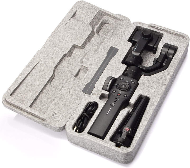 Zhiyun Smooth 4 – 3-Achsen-Handheld-Gimbal-Stabilisator mit Focus Pull und Zoom-Fähigkeit für Smartp