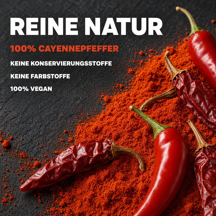 GiDeli Cayenne Pfeffer 10kg im Eimer - Fein Gemahlenes Chilipulver für Fleisch, Fisch, Suppen und So