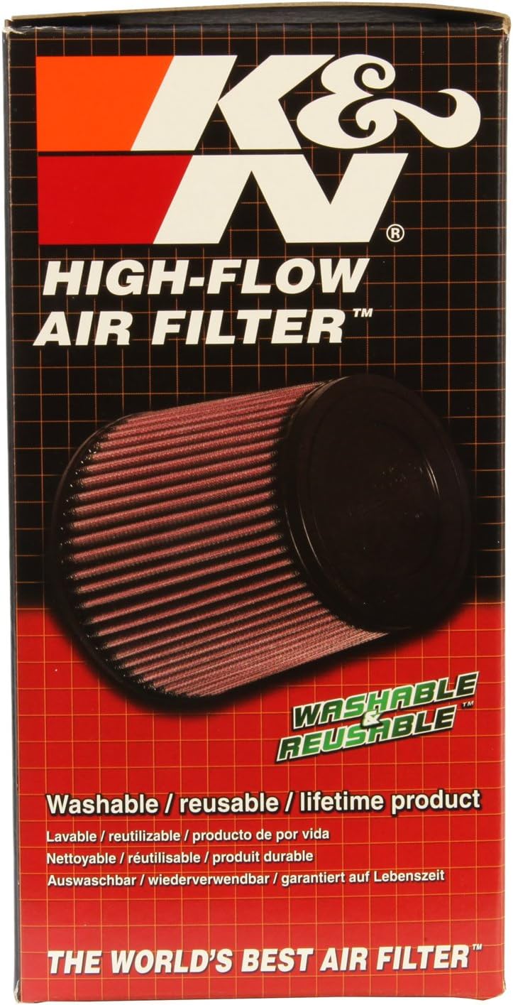 K&N HA-5013 Motorrad Tauschluftfilter Rot