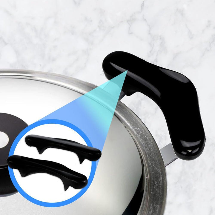 ANAKEL HOME Ersatzgriff für AMC-Kasserolle, AMC-Topf-Ersatzteile | Bakelit, schwarze Farbe, inklusiv