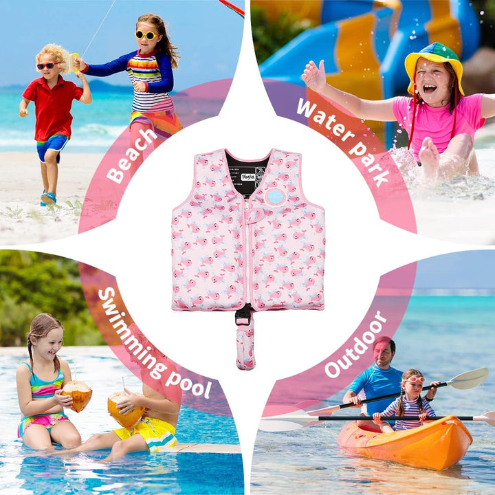 Kleinkind Schwimmjacke, Floaties für Kleinkinder, Floating Badeanzug Badebekleidung mit verstellbare
