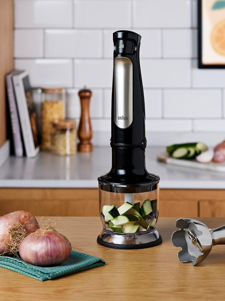 Braun Household Hogar Minipimer 7025, 600 milliliters, Silber Modell 2019 7025 | 3 Accesorios, Model