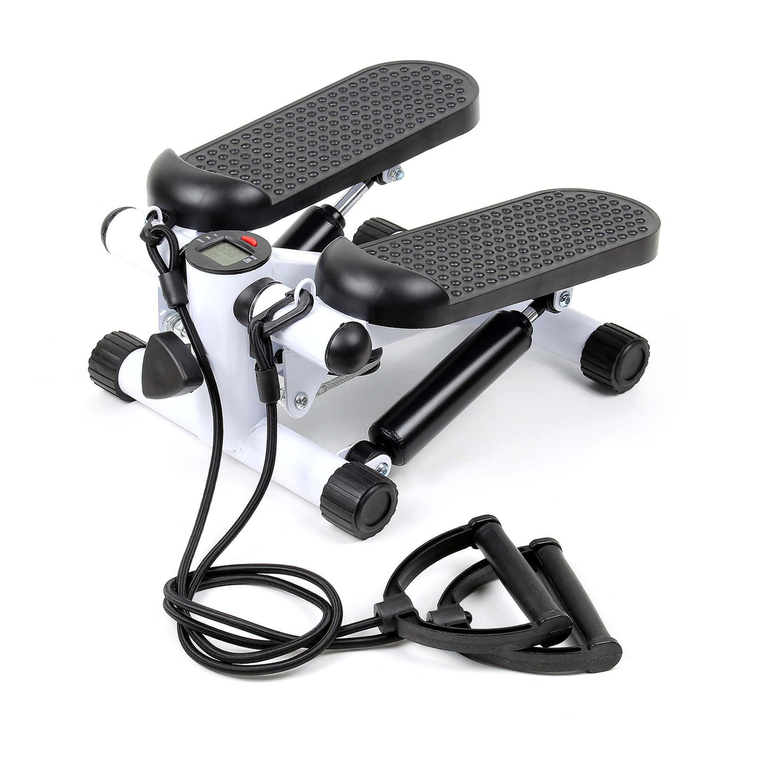 Wiltec Stepper 41x30x18cm mit Trainingscomputer Fitness für Beine & Po Ministepper mit