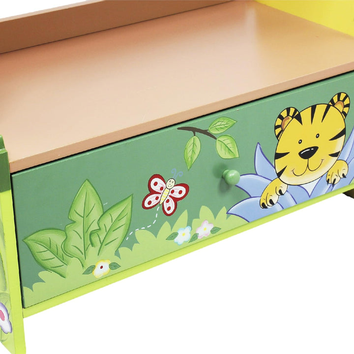 Kinderbücherregal Kinderregal Schlafzimmer Sunny Safari Fantasy Fields W-8268A