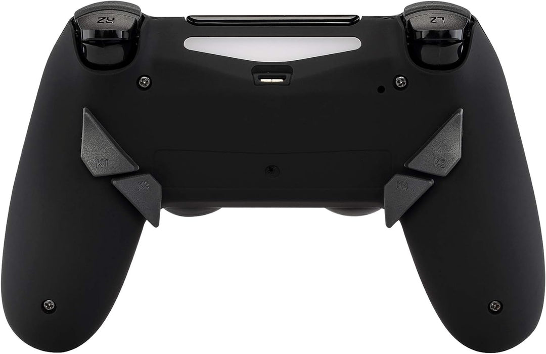 eXtremeRate Programmierbar Dawn Remap Kit für ps4 Controller, Rückseite Hülle Gehäuse Case&Upgrade-B