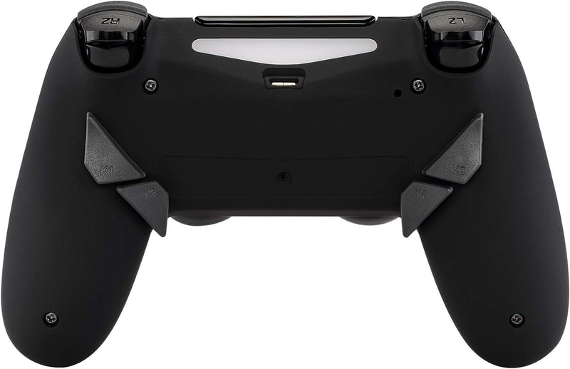 eXtremeRate Programmierbar Dawn Remap Kit für ps4 Controller, Rückseite Hülle Gehäuse Case&Upgrade-B