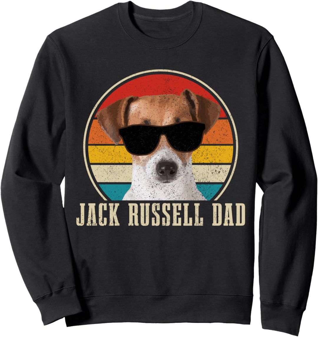 Jack Russell Terrier Vintage Hund Lustig Sweatshirt