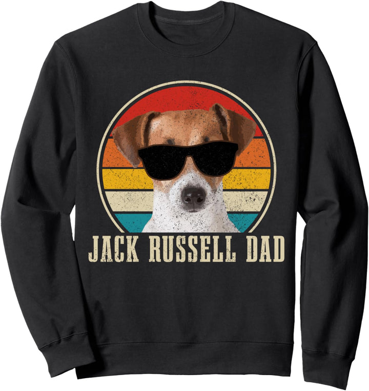 Jack Russell Terrier Vintage Hund Lustig Sweatshirt