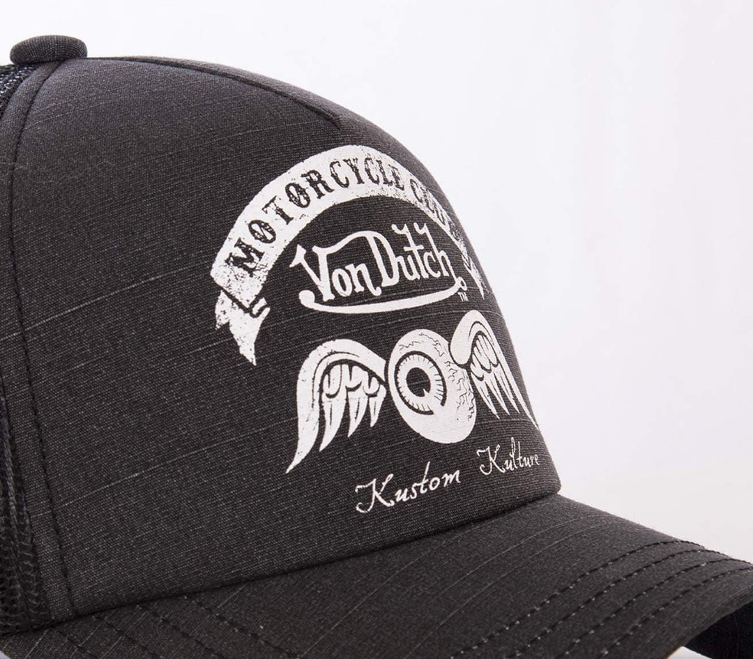 Von Dutch Casquette Kustom Kulture Noire Adulte