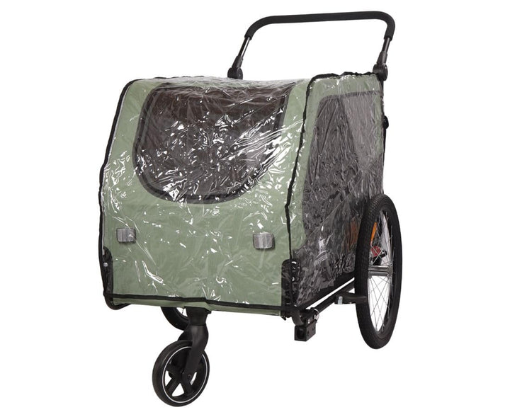 Knuffelwuff Regencover Cruvado | Transparenter PVC Regenschutz | Passgenau für Cruvado | Schutz vor