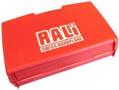 RALI Handhobel-Set für die Holzbearbeitung | 1 Koffer mit Monoblock-Hobeln 220 und 105, Handhobelkof