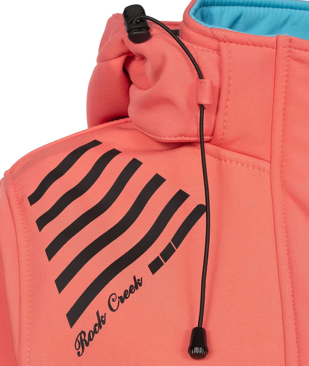 Rock Creek Damen Softshell Jacke Mantel D-491 XS Coral, XS Coral