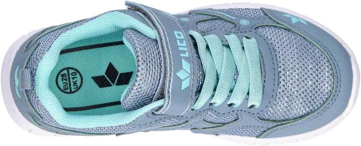Lico Mädchen Alenia Vs Sneaker 21 EU Blau Türkis, 21 EU Blau Türkis