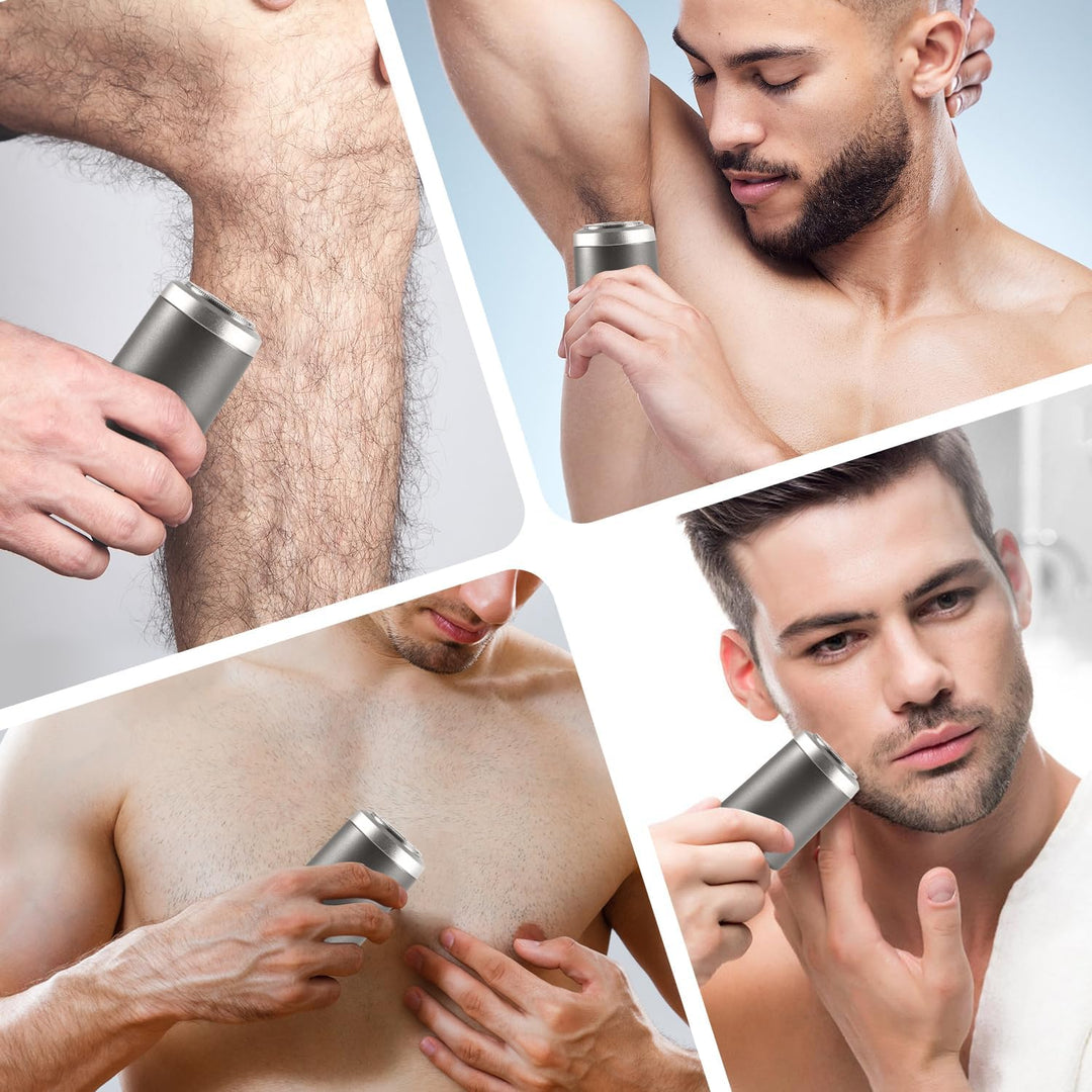 BSOON Mini Portable Electric Shaver, Multifunctional Rasierer Herren Elektrisch, USB Wasserdichter T
