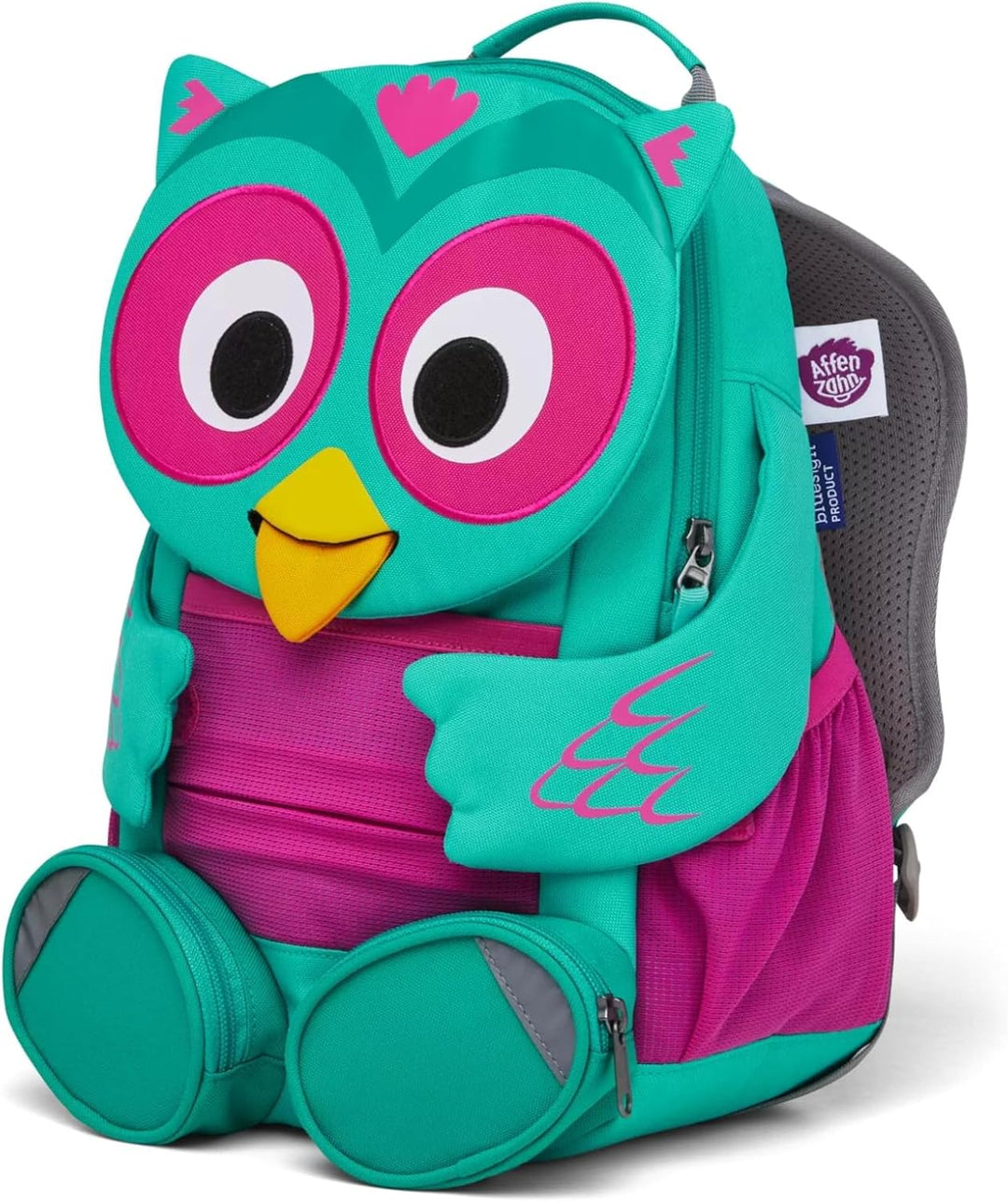 Affenzahn Grosser Freund Kindergartenrucksack für 3-5 Jährige Kita Verspielt Funktional 8L Volumen E