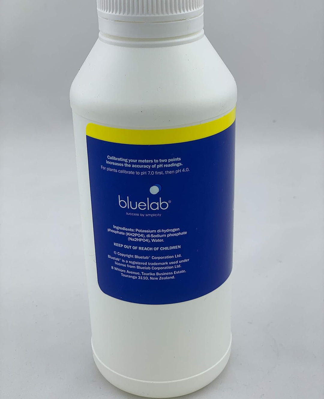 Bluelab pH 4.0 + 7.0 500ml Eich-Flüssigkeit Kalibrier-Lösung für Mess-Geräte pH-Elektroden Puffer-Ki